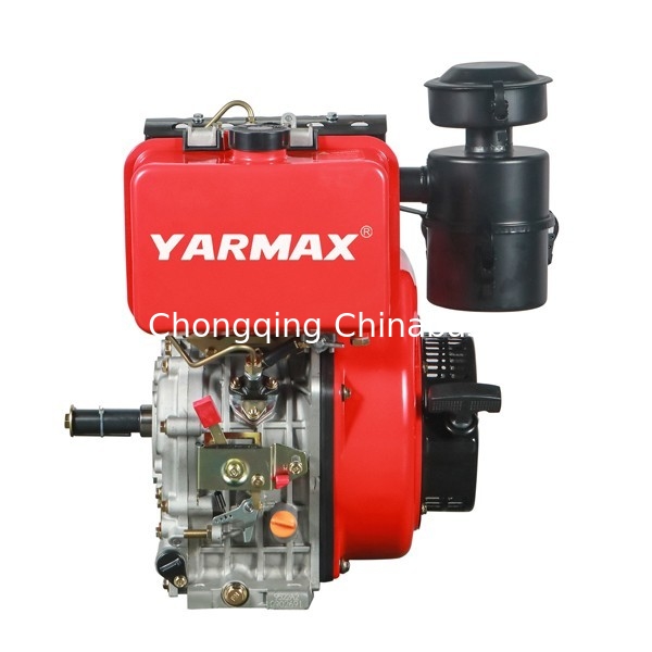 Luft 11.8HP 8.1kW kühlte Dieselmotor des Dieselmotor-einzylindrigen 4 Anschlag-195F YARMAX ab