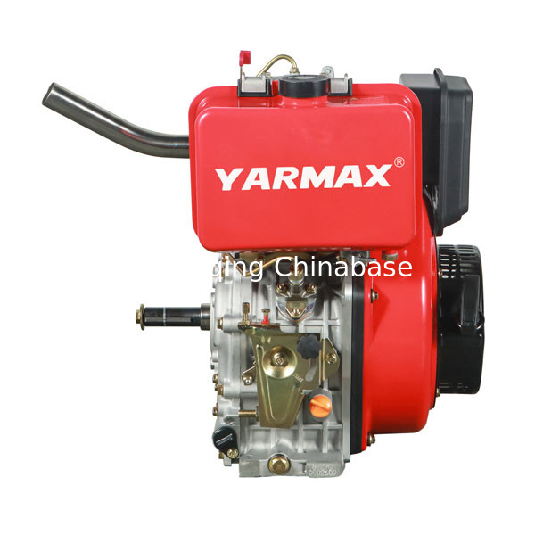 Luft 11.8HP 8.1kW kühlte Dieselmotor des Dieselmotor-einzylindrigen 4 Anschlag-195F YARMAX ab
