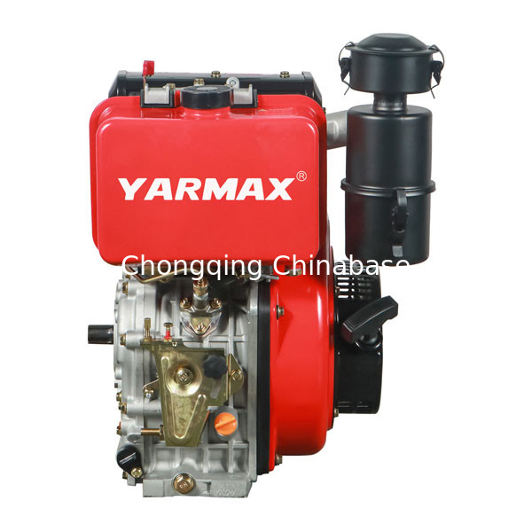 Luft 11.8HP 8.1kW kühlte Dieselmotor des Dieselmotor-einzylindrigen 4 Anschlag-195F YARMAX ab