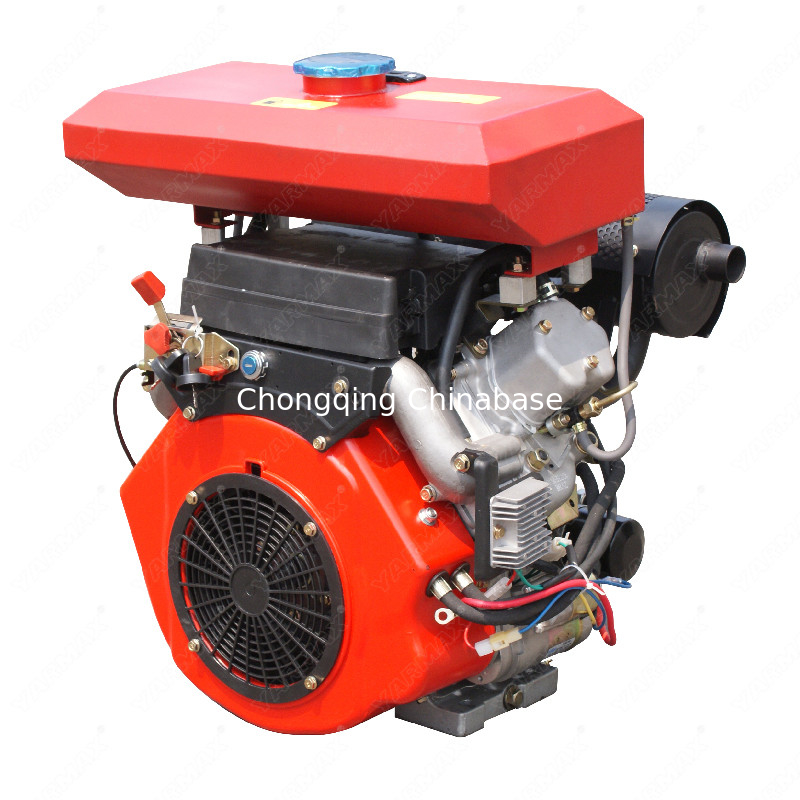 2V88 19 PS luftgekühlter KAMA-Dieselmotor 14 kW Zweizylinder-V-Twin-Viertaktmotor mit geringem Geräuschpegel