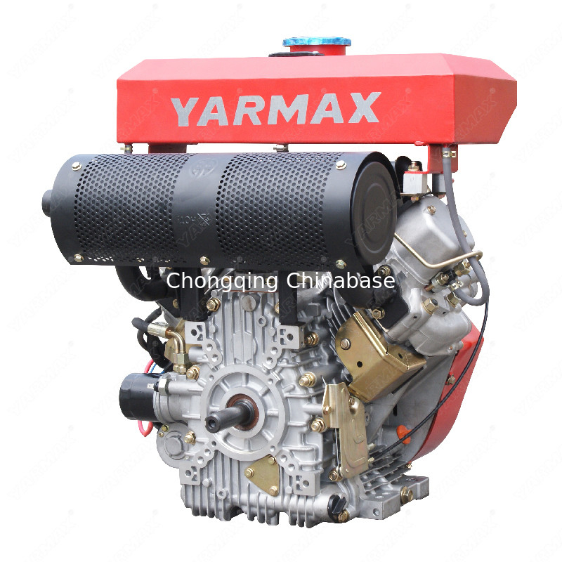2V88 19 PS luftgekühlter KAMA-Dieselmotor 14 kW Zweizylinder-V-Twin-Viertaktmotor mit geringem Geräuschpegel