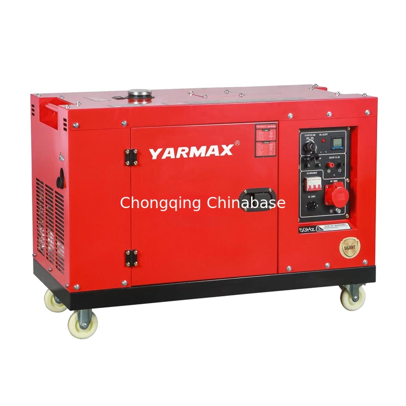 Terminal 220 V 22,7 A 5,0 kW 5,5 kW tragbarer Dieselgenerator YM7700T Silent Generator